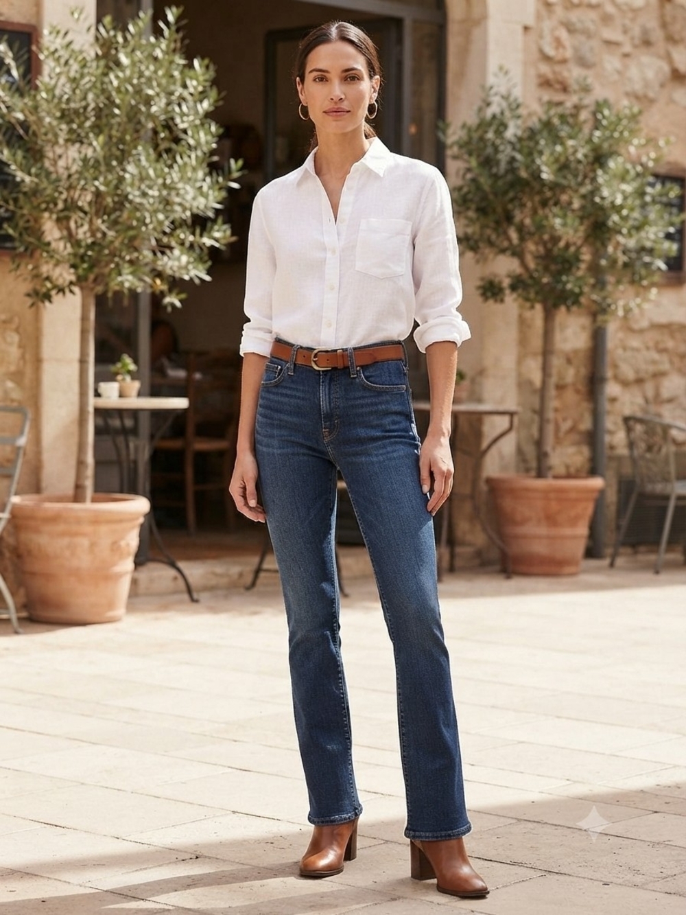 Levi's Premium 725 High Rise Bootcut Jeans (Size 31x32) Size-12